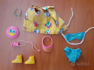 accessori barbie california vintage anni 80