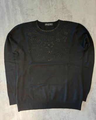 🖤 Maglioncino nero Max&Lai M/L elegante