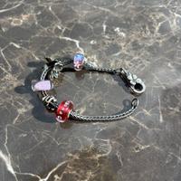bracciale Trollbeads con 5 ciondoli