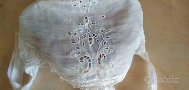 Cuffietta neonato preziosa.