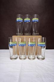 Set 6 Bicchieri Slalom Strong Originali