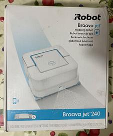 iRobot Braava Jet 240 Robot Lavapavimenti - Bianco