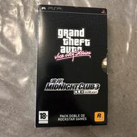 Pacco doppio di rockstar games PSP