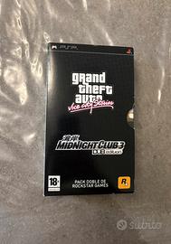 Pacco doppio di rockstar games PSP