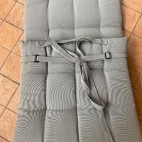 Coppia cuscini per sedie a sdraio