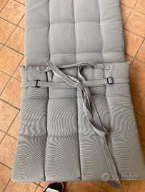 Coppia cuscini per sedie a sdraio