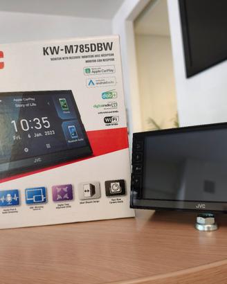  RADIO Monitor JVC Android Auto 