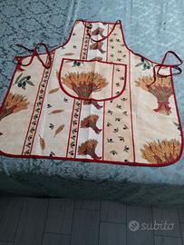 Grembiule da cucina idrorepellente. Mai usato.