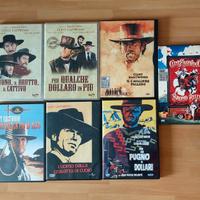 Western con Clint Eastwood lotto 7 dvd
