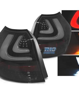 FANALI BMW E81 E87 04-07 FUMÈ NERO A LED