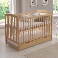 Culla Neonato 120x60 cm in Legno di Pino