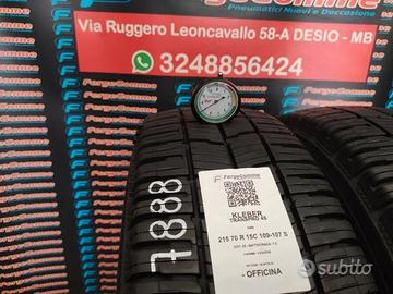 4 STAGIONI cod : 7888 Misura 215 70 R 15C KLEBER