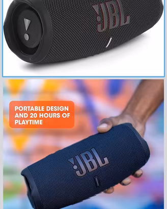 JBL Charge 5 Speaker Bluetooth Portatile