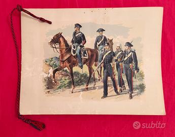 Calendario Storico Carabinieri 1964 Originale 
