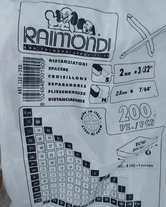 distanziatori Raimondi nuovi