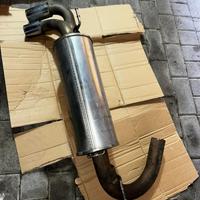 Terminale bmw 125 doppia uscita originale