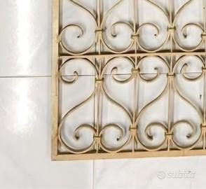 Cancello vintage in ferro battuto artigianale 