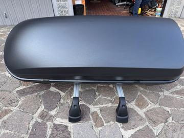 Barre portatutto+Box da tetto originali Volkswagen