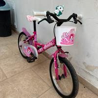 Bici bambina montana shelly 16