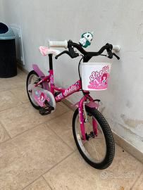 Bici bambina montana shelly 16