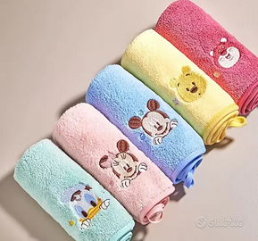 🧸 SET ASCIUGAMANI ASILO NIDO DISNEY