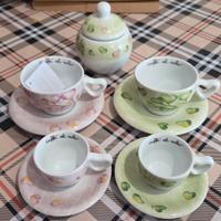 set Thun cuori in fiore