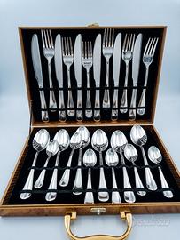 🍴 SERVIZIO POSATE IN ACCIAIO INOX 