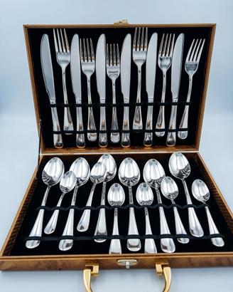 🍴 SERVIZIO POSATE IN ACCIAIO INOX 