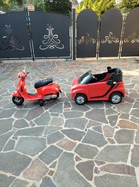 auto / vespa  elettrica per bimbi