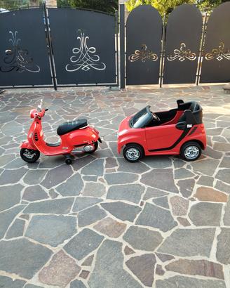 auto / vespa  elettrica per bimbi