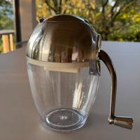 Tritaghiaccio manuale in acciaio inox cromato – 1L