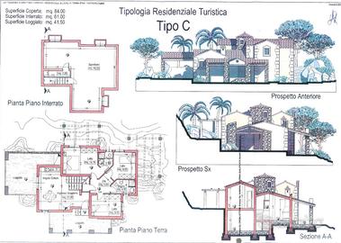 Terreno subito edificabile per villa quadrilocale