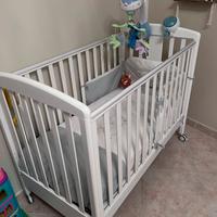 set culla e fasciatoio marca italbaby