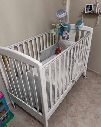 set culla e fasciatoio marca italbaby