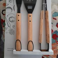 Set 3 utensili per barbecue Top Taste Nuovo