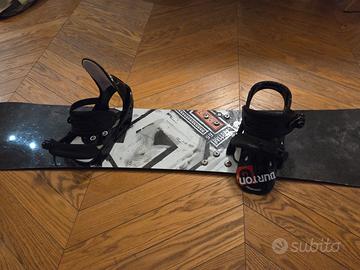 Snowboard burton bullet completo attacchi 165cm