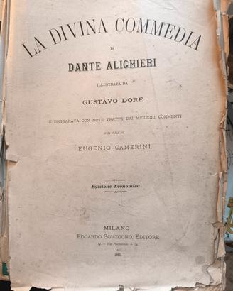 divina commedia 1887