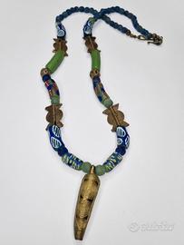 Collana Africana Etnica Vintage