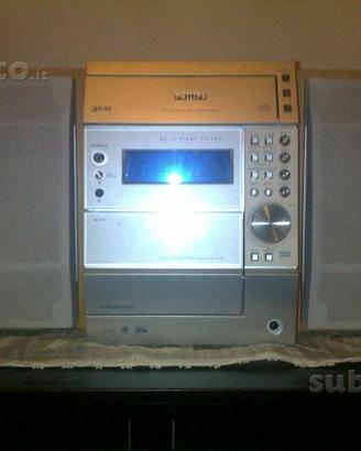 Stereo Compatto PhilipsCD multiplo 50x2 COME NUOVO