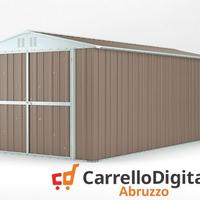 Box garage auto in Acciaio 327x611 19mq tortora