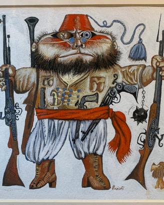 Copertina originale opera di Tullio Pericoli