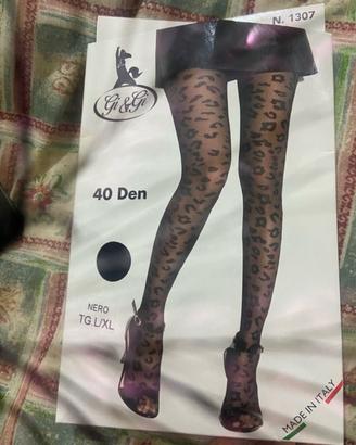 Calze da donna leopardate