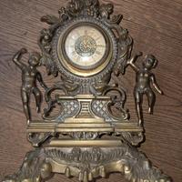 orologio da tavolo zervith de luxe in ottone