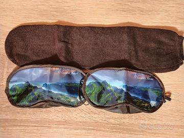 Kit viaggio: 2 mascherine per dormire + calze