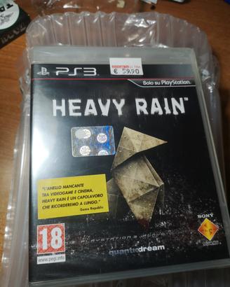 heavy rain Ps3 Playstation 3 sigillato sealed 