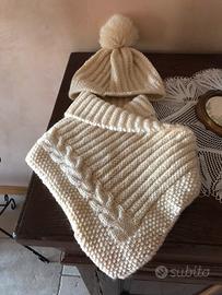 Scalda collo e cappellino hand made