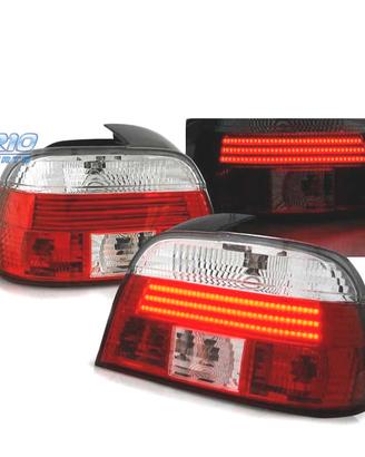 FANALI A LED BMW SERIE 5 E39 LIMOUSINE 95-00 ROSSO