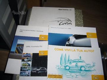 Manuale uso manutenzione Opel Corsa 2000-2006