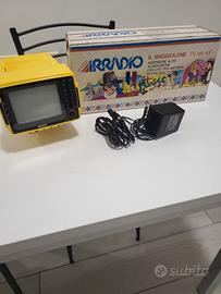 TV VINTAGE IRRADIO IL MAGGIOLONE TV B/N 4.5"