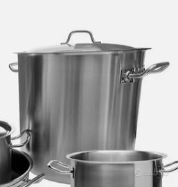 Pentolone acciaio INOX  x brodo 